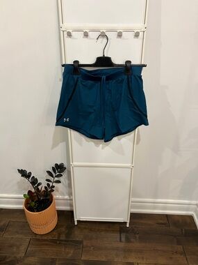Under Armour Teal Running Shorts